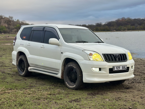 Toyota Landcruiser Prado in Botswana