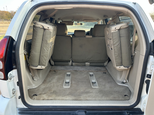 Toyota Landcruiser Prado in Botswana