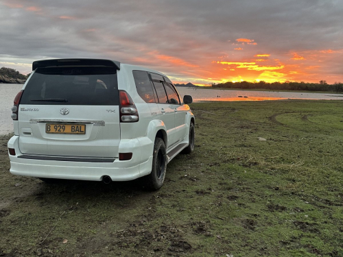 Toyota Landcruiser Prado in Botswana