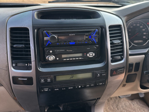 Toyota Landcruiser Prado in Botswana