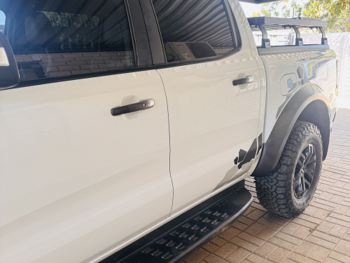 Ford Raptor in Botswana