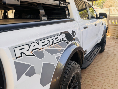 Ford Raptor in Botswana