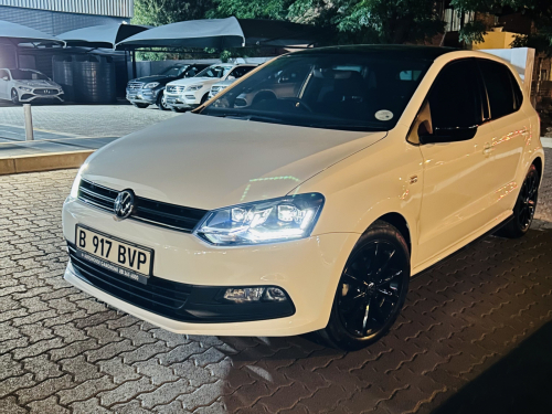 Volkswagen Polo Vivo black style package in Botswana