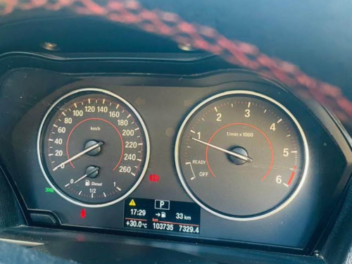 BMW 220d in Botswana